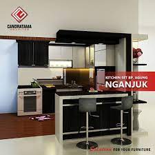 (tap gambar di bawah ini untuk melihat infonya) Kitchen Mini Bar Minimalis Daerah Malang