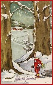 Soloillustratori Britt Lis Erlandsson Cartoline Di Natale Illustrazioni Vintage Natale Fai Da Te Decorazioni