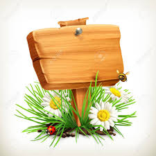 Check spelling or type a new query. Spring Time For A Picnic Wooden Sign In A Grass Flowers Of Camomile A Ladybug And A Bee In The Garden Vector Icon An Universal Frame Showing The Process Of Springtime Royalty