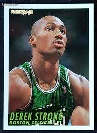 1994-95 Fleer #250 Derek Strong Boston Celtics