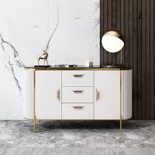 Our buffet furniture appeals to you the most by boasting convenient storage and display space, even it's clean or opulent. Sideboard Buffet In Schwarz Aus Kunstmarmor Mit 3 Schubladen Und Turen Kuchenschrank Sideboard Marble Kitchen Cabinet Doors Faux Marble