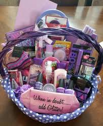 Birthday Gift Ideas For Best Friend Female Teenager Sweet 16 All Purple Basket Birthday Gifts For Best Friend Diy Birthday Gifts Cute Birthday Gift