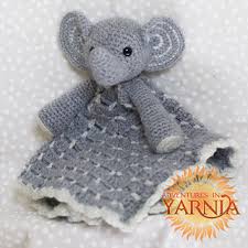 Ravelry Elephant Lovey Security Blanket Pattern By Adventures In Yarnia