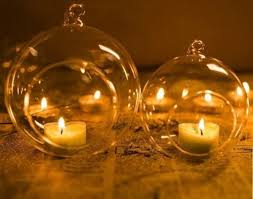 30% off hanging crystal glass candle table light lamp planting holder candle stick romantic dinner wedding 11 reviews cod. Creative Glass Hanging Round Tea Light Holders Rs 60 Piece Id 20904515312