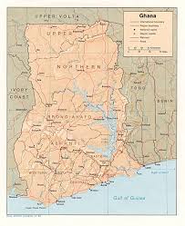 Below is an svg map of the country of ghana. Download Free Ghana Maps
