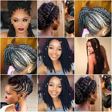 The different styles come about by twisting large. Easy Hairstyles For Braids African Hair Tuko Co Ke
