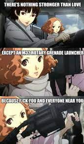 The Fluffiest Axe Murderer There Is Persona 5 Memes Persona 5 Anime Persona 5