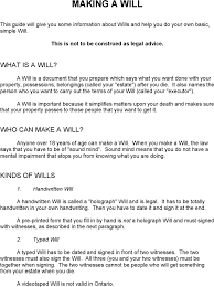 Free download ontario last will and testament sample (pdf, 28kb) and customize with our editable templates, waivers and forms for your needs. Free Ontario Last Will And Testament Sample Pdf 28kb 9 Page S