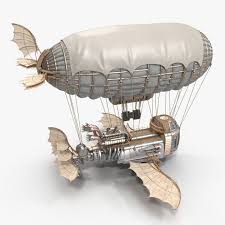 Airship Air 3d Model Steampunk Airship Airship Steampunk Design