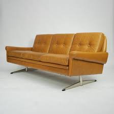 Svend Skipper Chromed Metal And Leather Sofa 1960s Retro Sofa Retro Living Room Decor Modern Retro Furniture