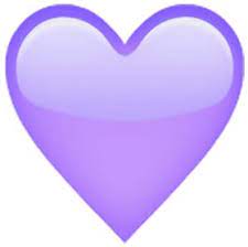 Lilac Heart Emoji Heart Png Image With Transparent Background Png Free Png Images Heart Emoji Heart Emoji Stickers Emoji