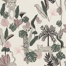 Faites votre choix parmi des styles qui vous ressemblent. Papier Peint Palm Leopard Rose Vert Club Botanique Rasch 540338 Papier Peint Jungle Fond D Ecran Metallique Papier Peint