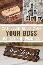 This will be a warm and thoughtful action on your part. 20 Thoughtful And Practical Gift Ideas For Your Boss Best Gifts For Bosses Best Boss Gifts Boss Christmas Gifts Gifts For Boss
