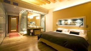 Cooler hues make smaller spaces feel more expansive. á‰ Cool Bedrooms With Yellow Touch Of Interior Details Fresh Design