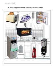 Download kitchen appliances stock photos. Kitchen Appliances Worksheet