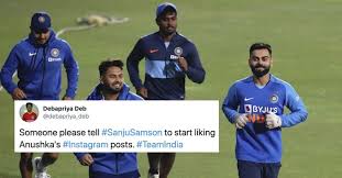 The franchise made the announcement today, while confirming the list of players they've released or traded ahead of the. Nz Vs Ind Netizens Slam Bcci Virat Kohli For Dropping Sanju Samson Again