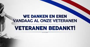In den haag is vandaag de tiende editie van nationale veteranendag, met een militair defilé en een feest op het malieveld. Geert Wilders ×'×˜×•×•×™×˜×¨ Veteranen Bedankt Veteranendag