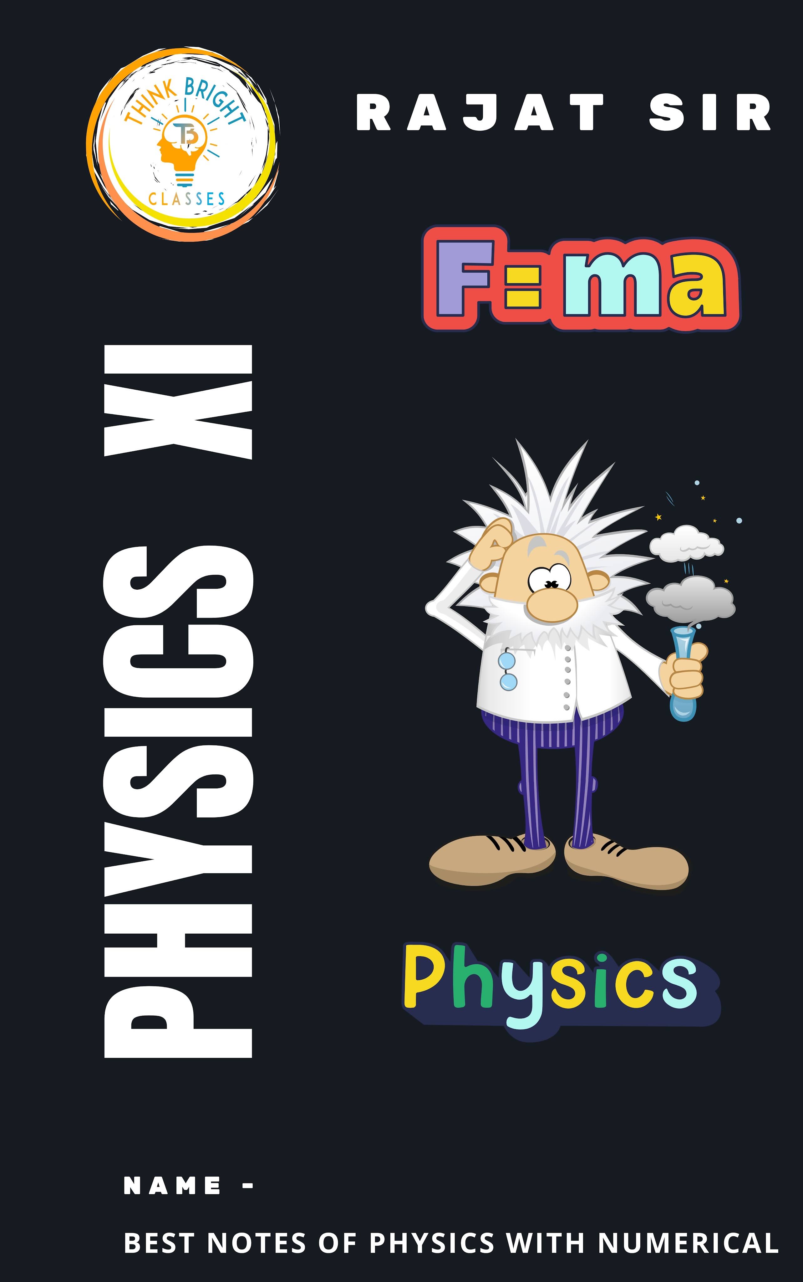 Class 11th Physics notes with numerical product image