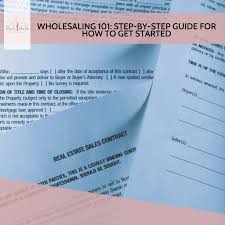 Wholesaling can be described as real estate day trading. Wholesaling 101 Step By Step Guide For How To Get Started Real Estate Investing For Women