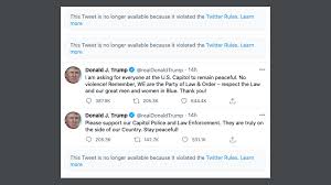 These social media giants have been put on notice by the centre with a warning about their failure to comply with a set of guidelines that come into effect in two days. Trump Allowed Back Onto Twitter Bbc News
