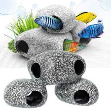 Bettas love to have places to hide, especially female bettas, so providing a. Ornaments Pet Supplies Fish Tank Decorations Rock Hideout Realistic Ceramic Granite Look With Fish Hideaway For Betta Fish Accessories Goldfish House 2 Piece Set Size Small Large Hamiledyi Aquarium Stone Hideaway