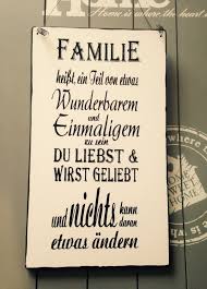 Familie Wandschild Deko Shabby Vintage Mobel Wohnen Dekoration Schilder Tafeln Ebay Wandschilder Wandtattoo Spruche Zitat Familie