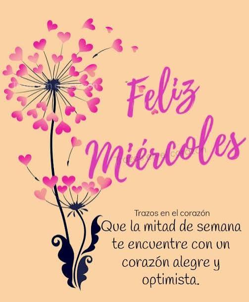 Trazos - Que Dios te bendiga y que envuelva tu casa de amor, tu mente de armonía, tus manos de perfección y tu vida de Bendiciones... &iexcl;Feliz Miércoles! #trazosenelcorazon Trazos en el