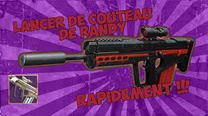 Dans la catégorie capacité de pnj. Destiny 2 Faire La Quete Du Lancer De Couteau De Randy Rapidement 5 Medailles Par Games Youtube