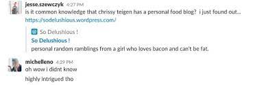 Chrissy Teigen Has Low Key Had A Secret Food Blog Since 2011