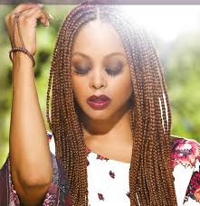 The hairstyle is done on hair that is neither long nor short. 73 Box Braids Hairstyles With Small Medium And Jumbo Boxes
