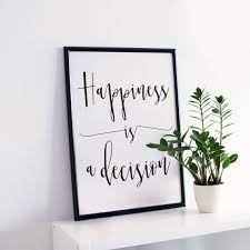 Positive Quotes Print Nordic Wall Art Inspirational Gift Etsy Quote Prints Nordic Wall Art Wall Art Quotes