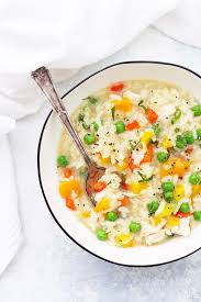 The dish requires a little attention with a solid formula like the one below, you'll be able to tackle any risotto recipe and have a gorgeous. Dairy Free Chicken And Vegetable Risotto One Lovely Life