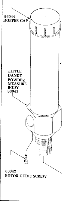 Rcbs Little Dandy Powder Measure Nominal Rotor Charge