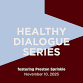 Healthy Dialogue Series: Preston Sprinkle event image