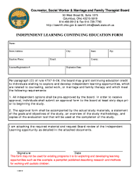 Through extensive content review, our staff approves social worker ceu courses that are timely and approved by the naadc, nasw, aswb, eacc & others.**. Fillable Online Cswmft Ohio Independent Learning Continuing Education Form Counselor Social Cswmft Ohio Fax Email Print Pdffiller