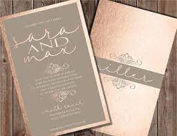 Blush And Gray Wedding Invitation Blush Wedding Invitation Etsy In 2021 Foil Wedding Invitations Glitter Wedding Invitations Wedding Invitations Champagne