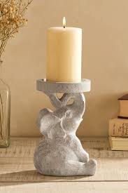 This item has removable glass for easy clean up. Buy Elephant Pillar Candle Holders From The Next Uk Online Shop