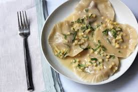 Braised Duck Ravioli With Apple Cider Butter Recipe Braised Duck Braised Ravioli