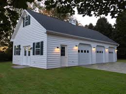 A metal garage is an enclosed structure fabricated with steel to protect your vehicles. Pole Barn Garage Buildings Detached Metal Garage Builders In Pa