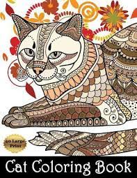 Blank coloring pages colouring pics mandala coloring pages animal coloring pages coloring books. Cat Coloring Book Cat Coloring Book Cat Mandala Flower Zentangle Coloring Pages For Adults Teenagers Tweens