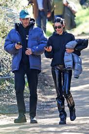 Nov 26 2019, 12:24 pm est. Kendall Jenner Rocks A Grey Puffer Jacket Black Hoodie And Black Pvc Pants While Out For