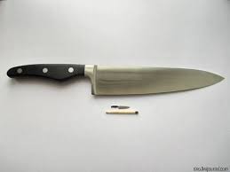Howto Make A Very Tiny Kitchen Knife Kitchen Knives Knife Knife Making