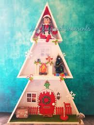 Kmart Tree Elf House Hack 3 My Magical Moments Elf House Christmas Door Decorations Christmas Decorations Clearance
