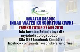 Jawatan kosong di suruhanjaya perkhidmatan awam malaysia spa tawaran adalah dipelawa daripada warganegara malaysia yang berkelayakan untuk m. Jawatan Kosong Di Indah Water Konsortium Iwk 27 Mei 2016