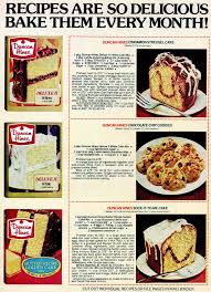 Each) cream cheese, softened 1/2 c. 6 Dessert Recipes Made With Duncan Hines Cake Mix 1978 Click Americana