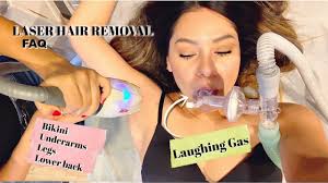Getting Laser Hair Removal W/ Laughing Gas