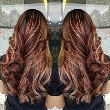 Burgundy (dark red, red wine color) is actively used for hair dyeing in brunettes. Blonde Highlights On Reddish Brown Hair Novocom Top