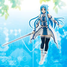 Really i made this edit of my original asuna skin for myself because i usually have blue hair on my skins xp. Sword Art Online Asuna Special Figure Undine Furyu Myfigurecollection Net