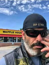 To the family in the red SUV at Tim Horton's today,, Yes I am a big 280 lbs  guy with motorcycles and full of tattoos, I am a welder, I am loud,