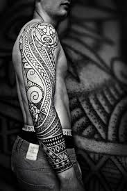Polynesisches Maori Ganzarm Tattoo Fur Mann Maori Tattoos Polynesisches Tattoo Tatowierungen